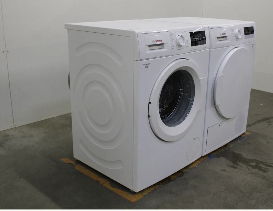 Miele e Bosch máquinas de lavar e secar roupa