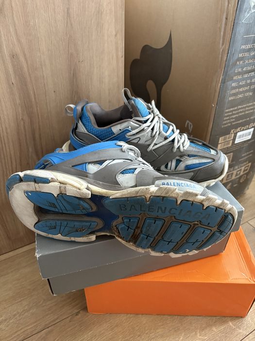 Buty balenciaga fajne biebieskie