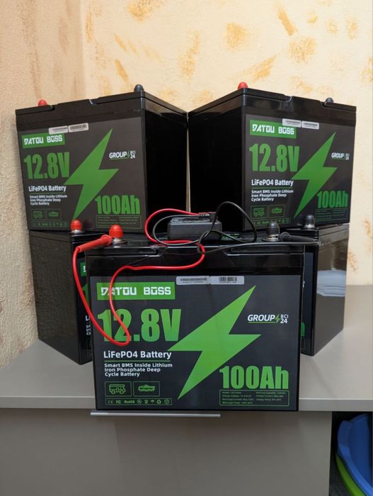 Аккумулятор LiFePO4 DATOUBOSS 12.8 100Ач BMS/‼️В НАЯВНОСТІ 100|200|300 ‼️ литий-железо-фосфат| Купить акумулятор DATOUBOSS| Купить LiFePo4