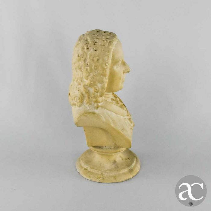 Busto de Marquês de Pombal, escultura em gesso