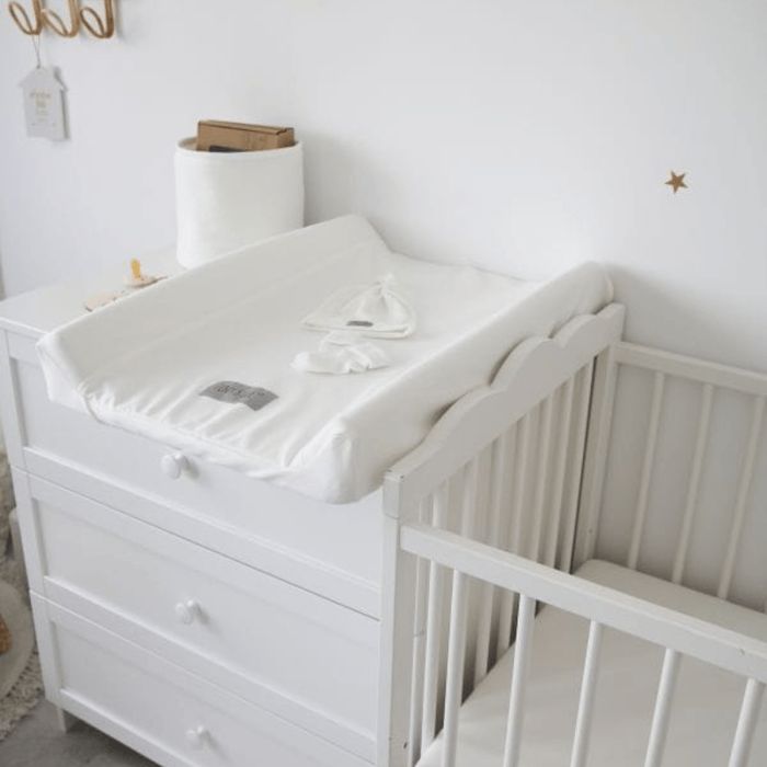 Pokrowiec na przewijak Creme - Tiny Star