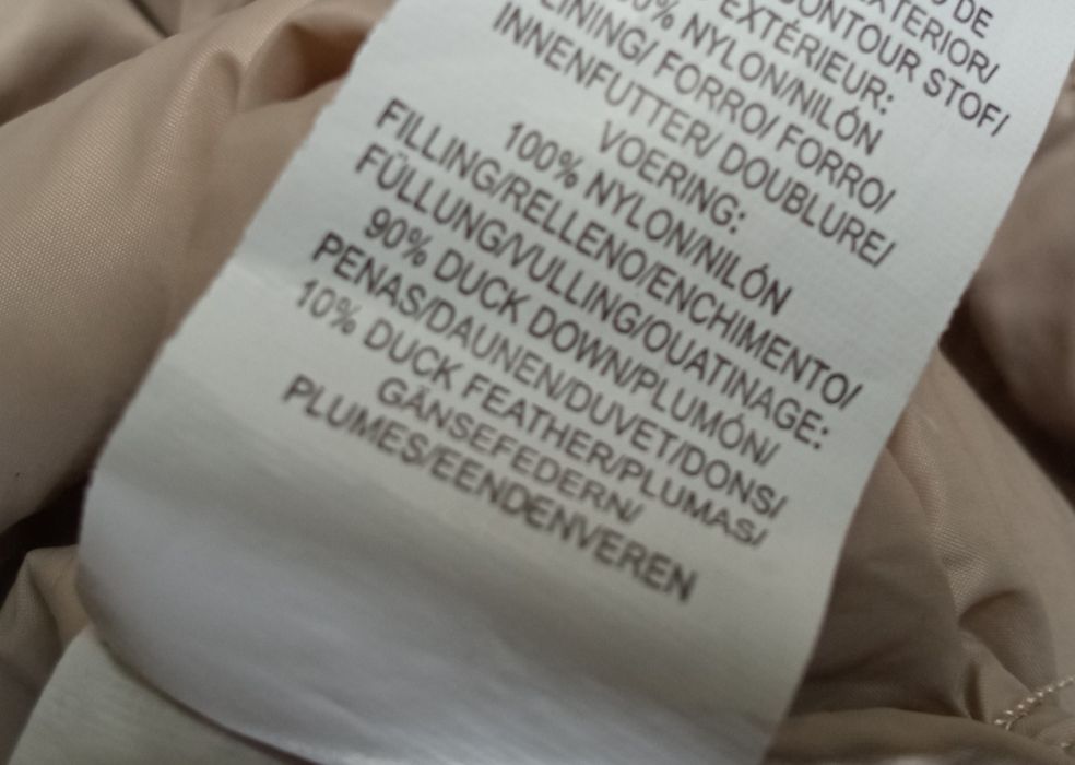 Sweter puchowy,kurtka ultarlight puch naturalny r.S