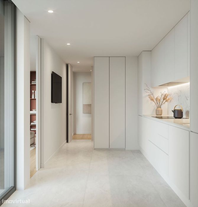 Apartamento T1+1 |Condominio com Jardim + Piscina | Lg Garagem