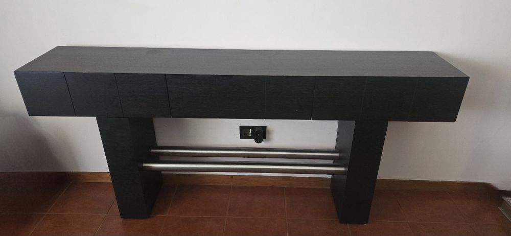 Aparador madeira maciça 3 gavetas para desocupar