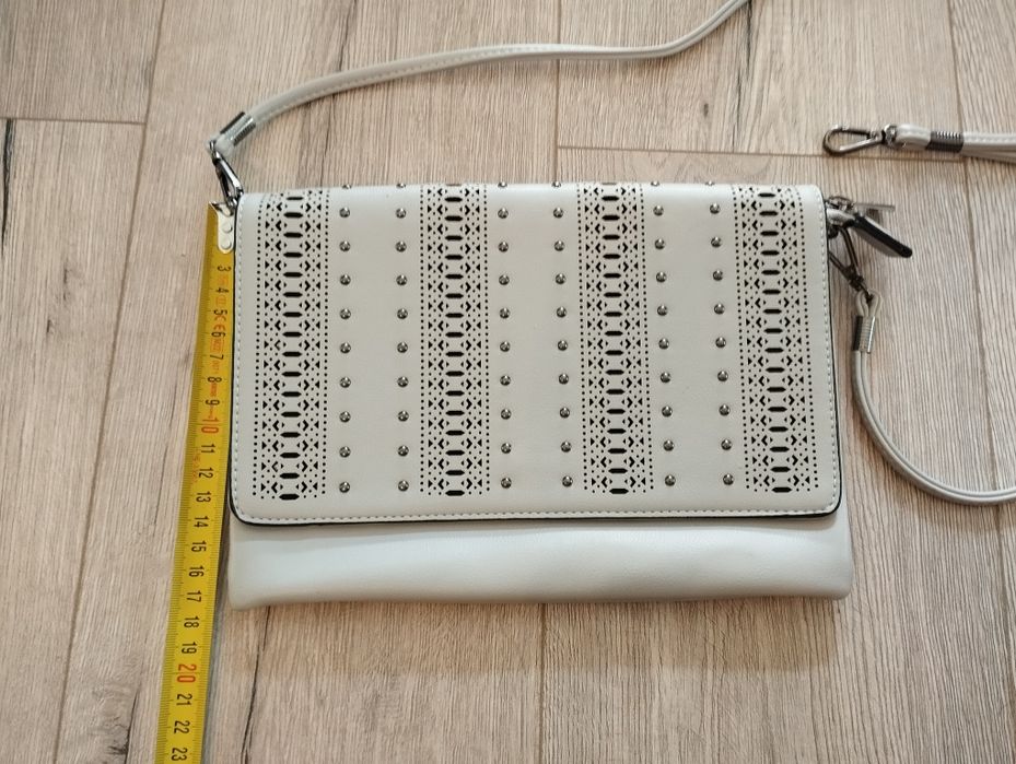 Kopertówka mała torebka torba szara CCC Jenny Fairy