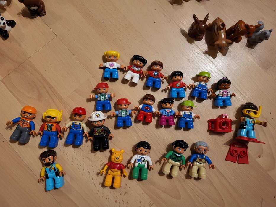 Wielki zestaw klocków duplo