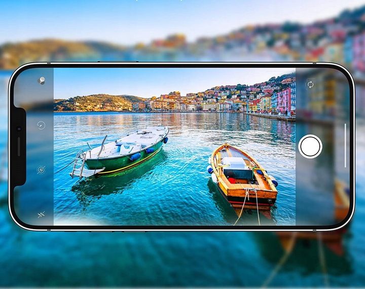 6X Folia Na Aparat Do Iphone 13 Pro Max Pełna Ochrona Wyspy Obiektywu