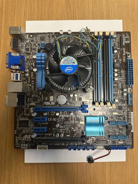 Материнська плата Asus P8H61-M EVO, процесор Intel Core I5 3330. ТОРГ!