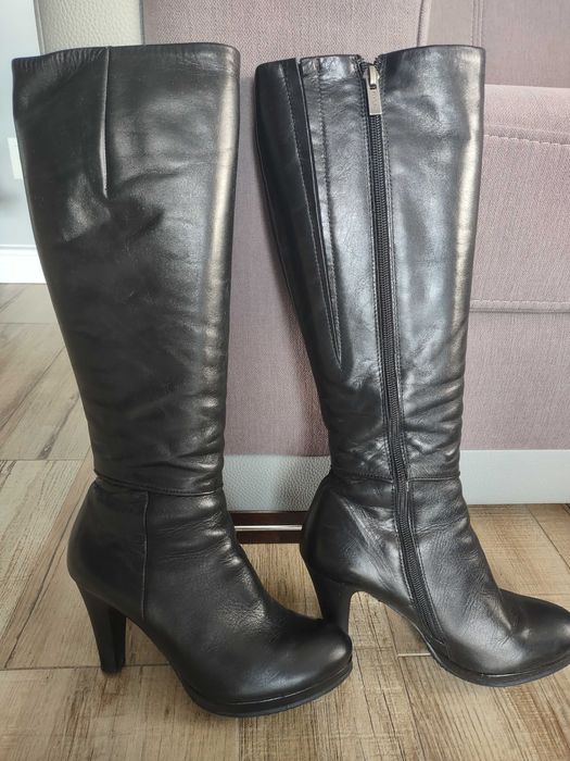 Kozaki długie, zimowe