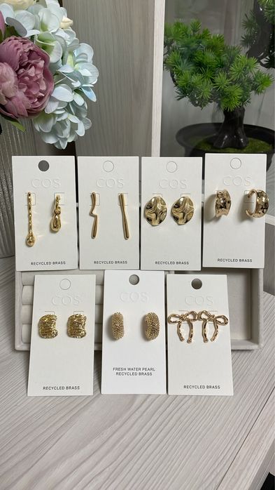 Сережки COS асиметричні