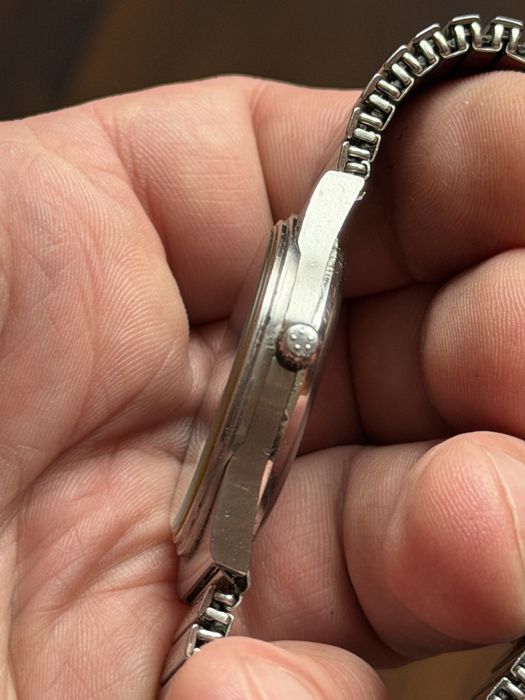 Eterna Executive Quartz 4000 rozmiar, 35/41mm, piękny stan, po serwisie , lata 70te, w stali