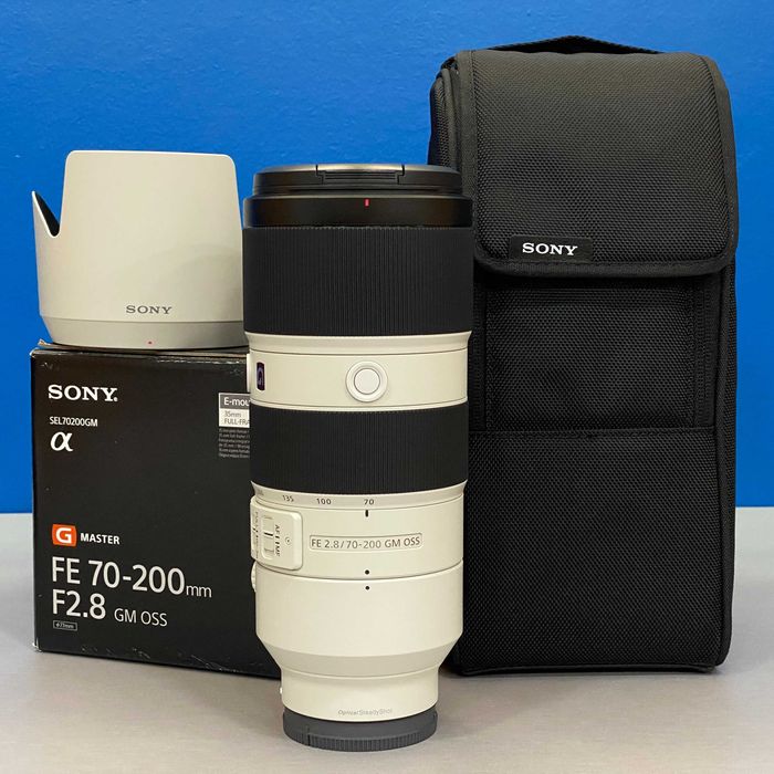 Sony FE 70-200mm f/2.8 GM OSS | NOVA | 3 ANOS DE GARANTIA