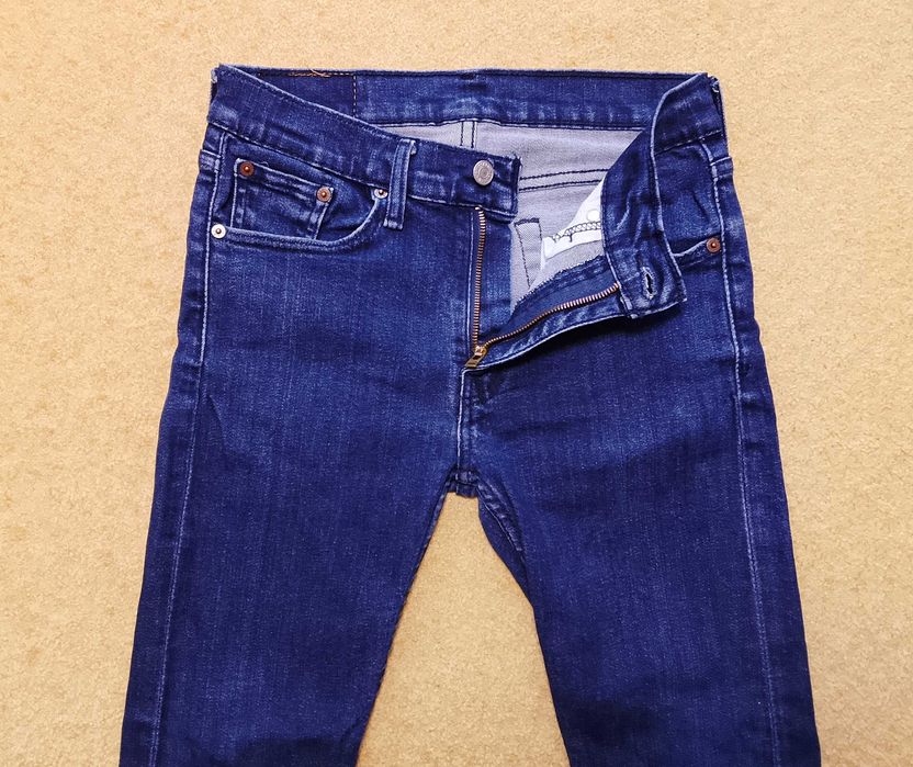 Levi's 519 Extreme Skinny W30 L30 оригінальні джинси слім крою сині