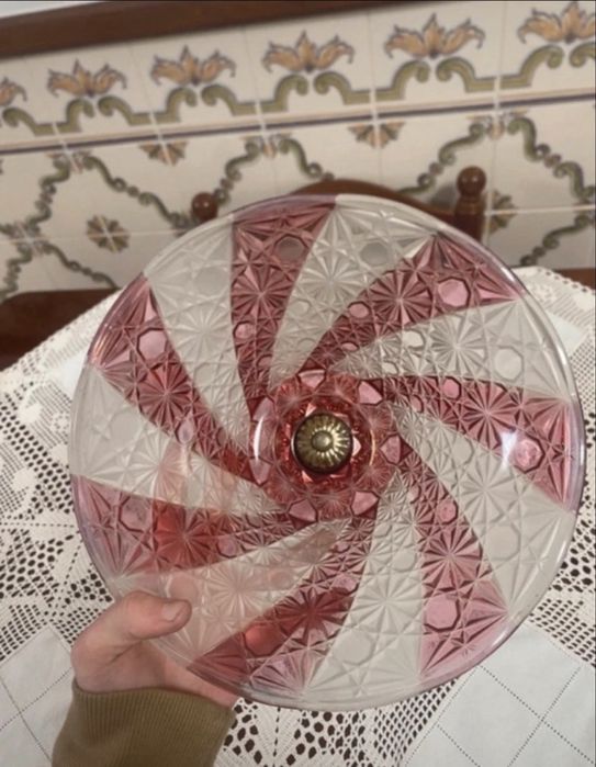Fruteira de vidro