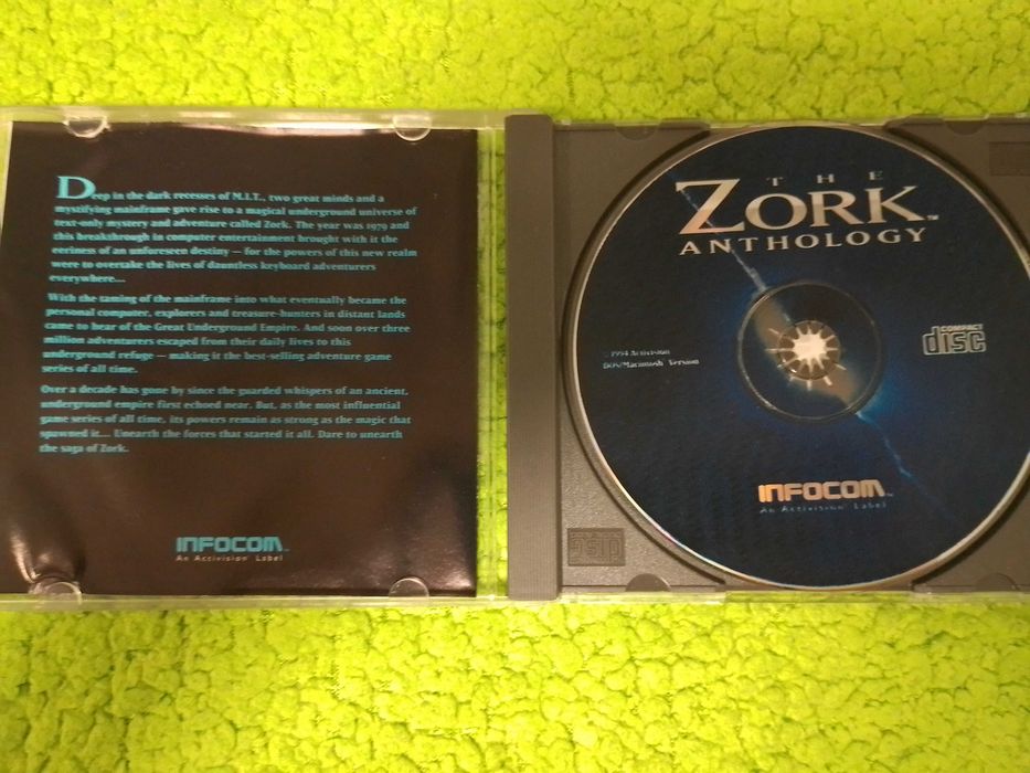 PC Zork Anthology zestaw 5 części gry Zork