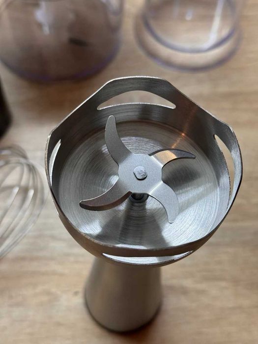 Блендер з 4 насадками і чашею 600мл Sokany 800 Вт на подарунок до свят