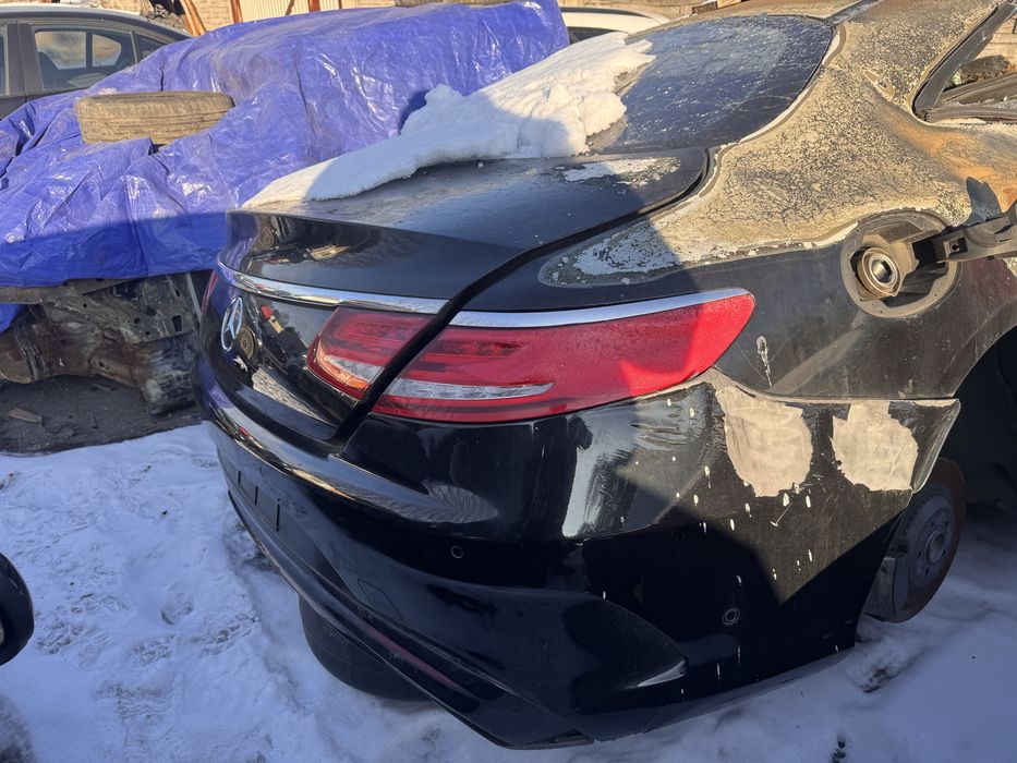 Mercedes S coupe C217 na czesci klapa tyl, lampy tyl, tarcze hamulcowe