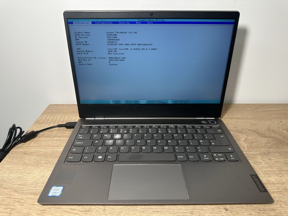 Laptop Lenovo ThinkBook 13s-IWL i5-8Gen