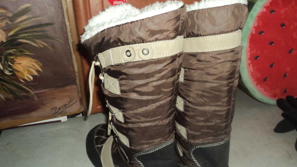 buty zimowe damskie-38