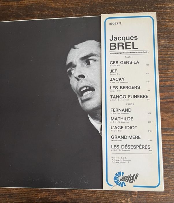 Vinyl Record: Jacques Brel64739309775363121