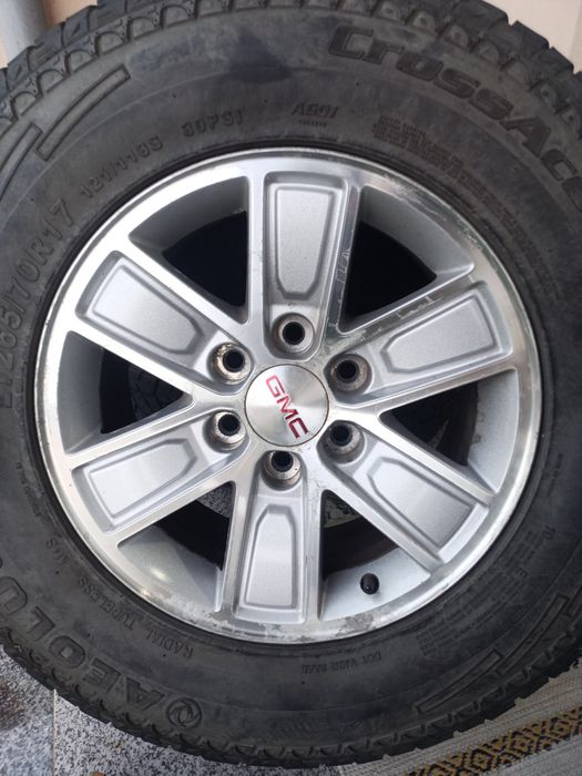 Vendo 4Jantes R17 GMC