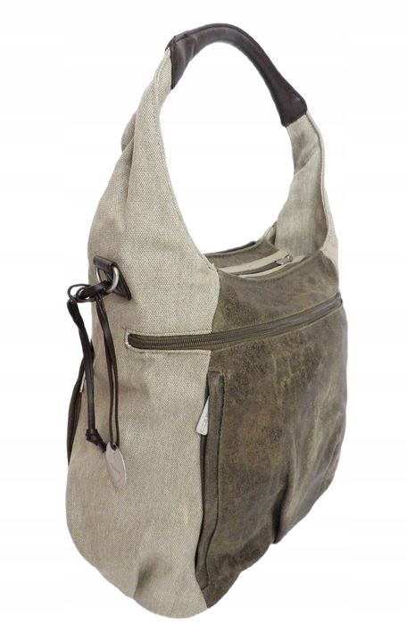 lassig hobo bag oliwkowa torba