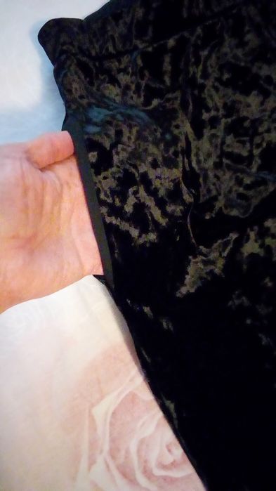 Жіночі велюрові штани батал
