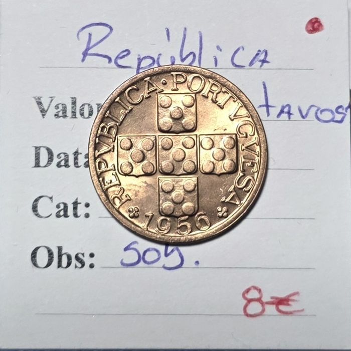 XX centavos 1956 soberba