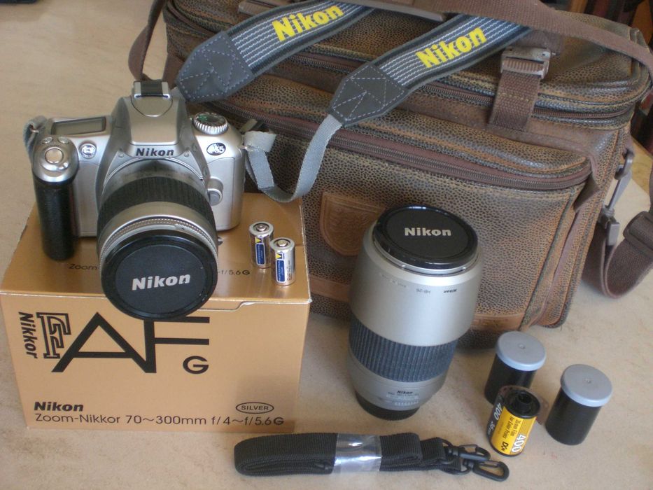 Máquina fotográfica Nikon