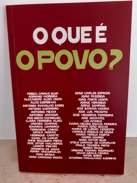 Livro O que é o povo?