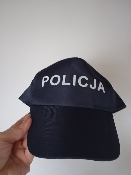 NOWA Strój przebranie Czapka Policja roz.4-7 lat