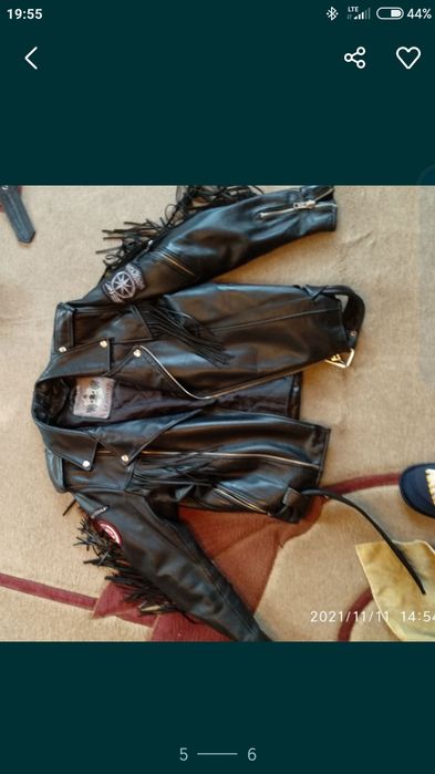 Ramoneska damska skórzana Chełmek