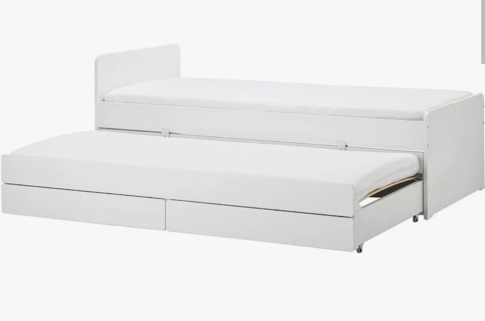 Cama solteiro e duas