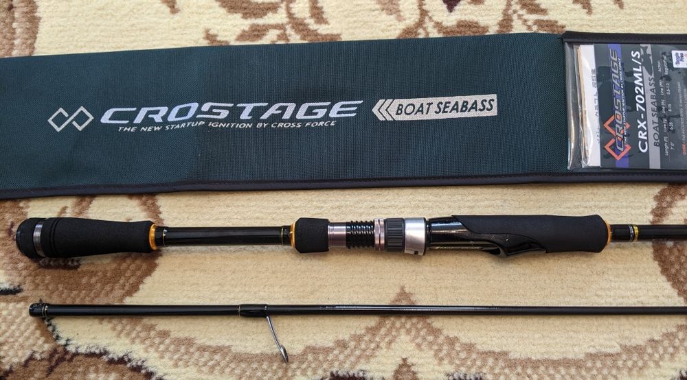 Спінінг для твічингу Major Craft CROSTAGE CRX-702ML (спиннинг 26 року)