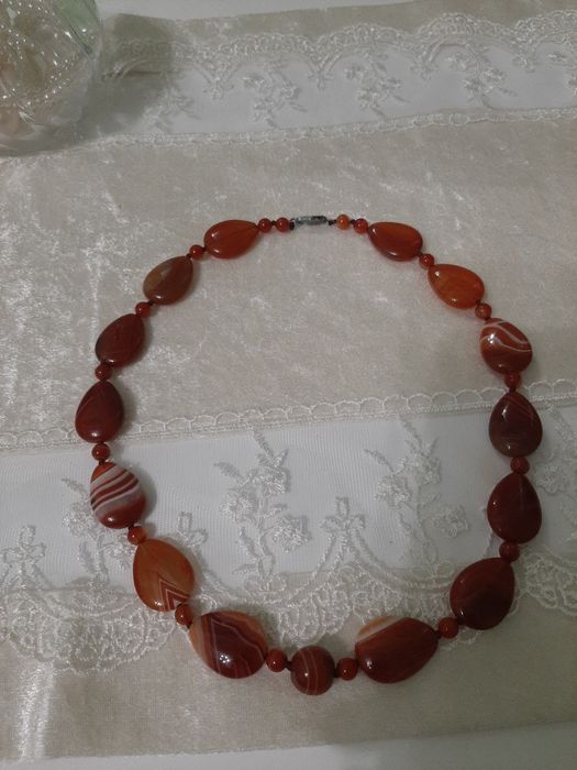 Намисто. Буси. Агат. Коралі.