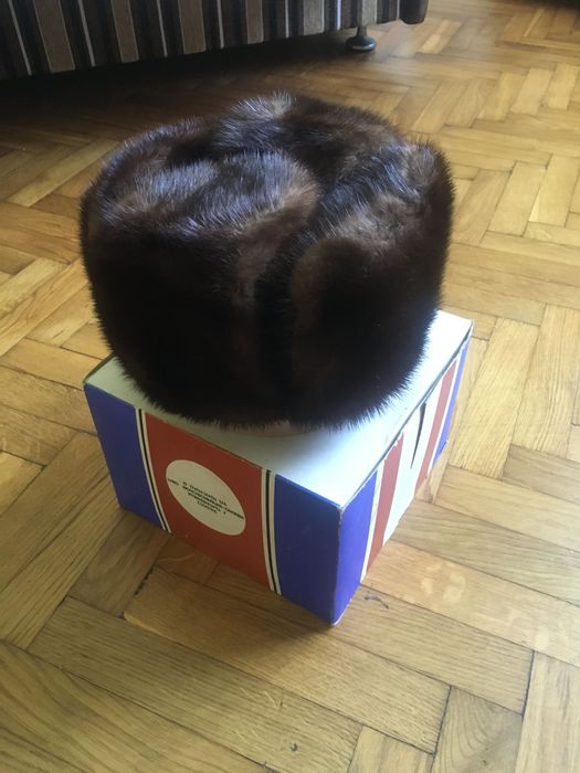 Шапки норкові,55-56