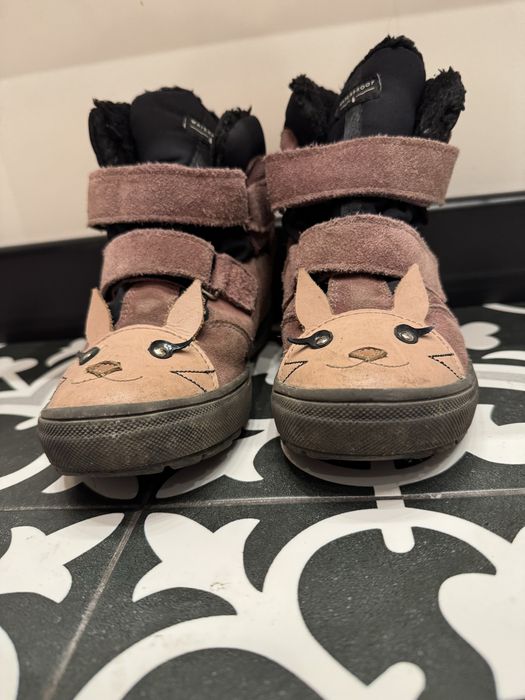 Buty zimowe dziecięce mrugała