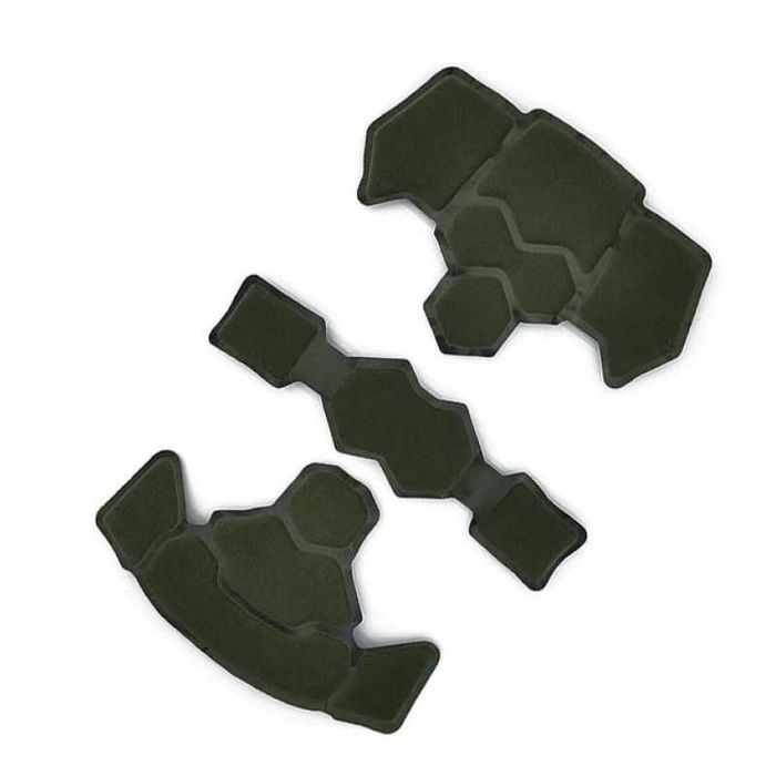 Липучки подушки для шолома Team Wendy Cam Fit (R) олива