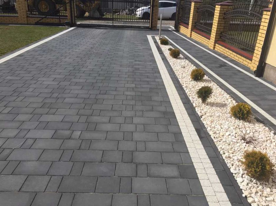 Usługa brukarska – układanie kostki od projektu po wykonanie!