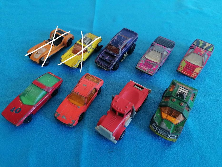 Carrinhos Matchbox anos 70 e 80