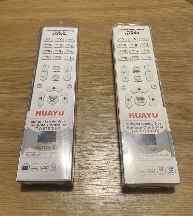 Універсальні пульти ДУ HUAYU