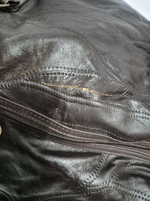 TORBA pojemna  skóra naturalna