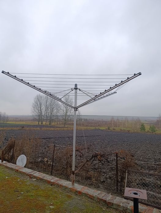 Сушка вулична алюмінієва для одягу