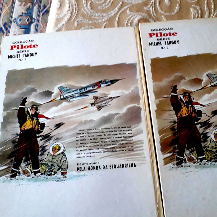 BD - Charlier/Uderzo - Tanguy & Laverdure Editorial Ibis 1969 Só Vol.2