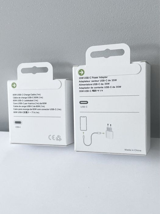 Ładowarka 35W iPhone z Kablem USB-C 1m - Zestaw do iPhone
