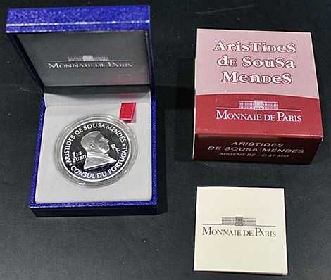 Moeda França 1 1/2 Euro "Aristides de Sousa Mendes" 2007