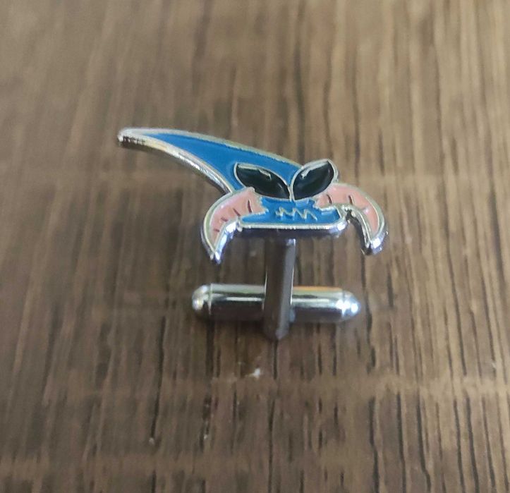 Spinka do mankietu - niebieski Kurvinox - 1 sztuka