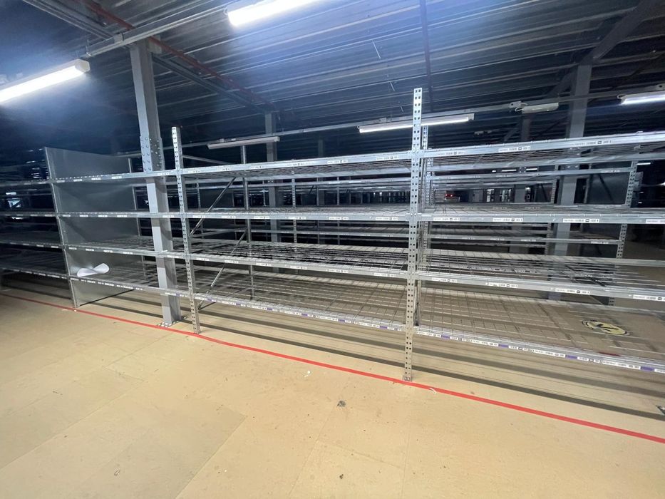 Regał na zderzaki ocynkowany