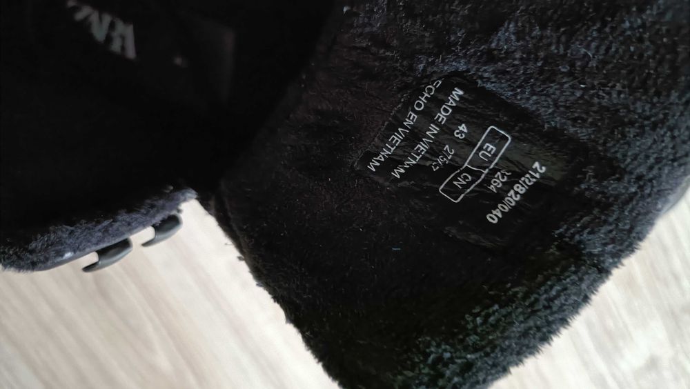 Botas de inverno novas Zara 43