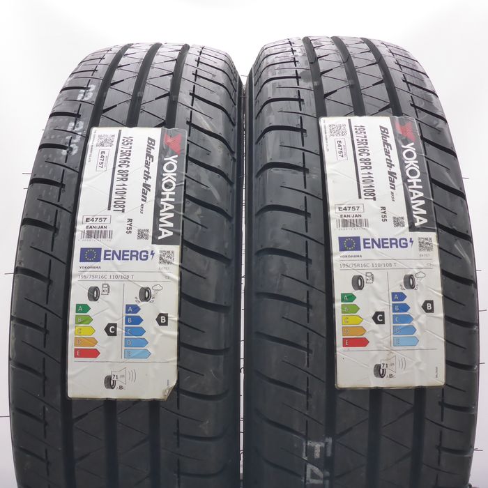 Opony 195/75/16C Yokohama 195/75R16C 110/108T Letnie 2025 Nieużywane